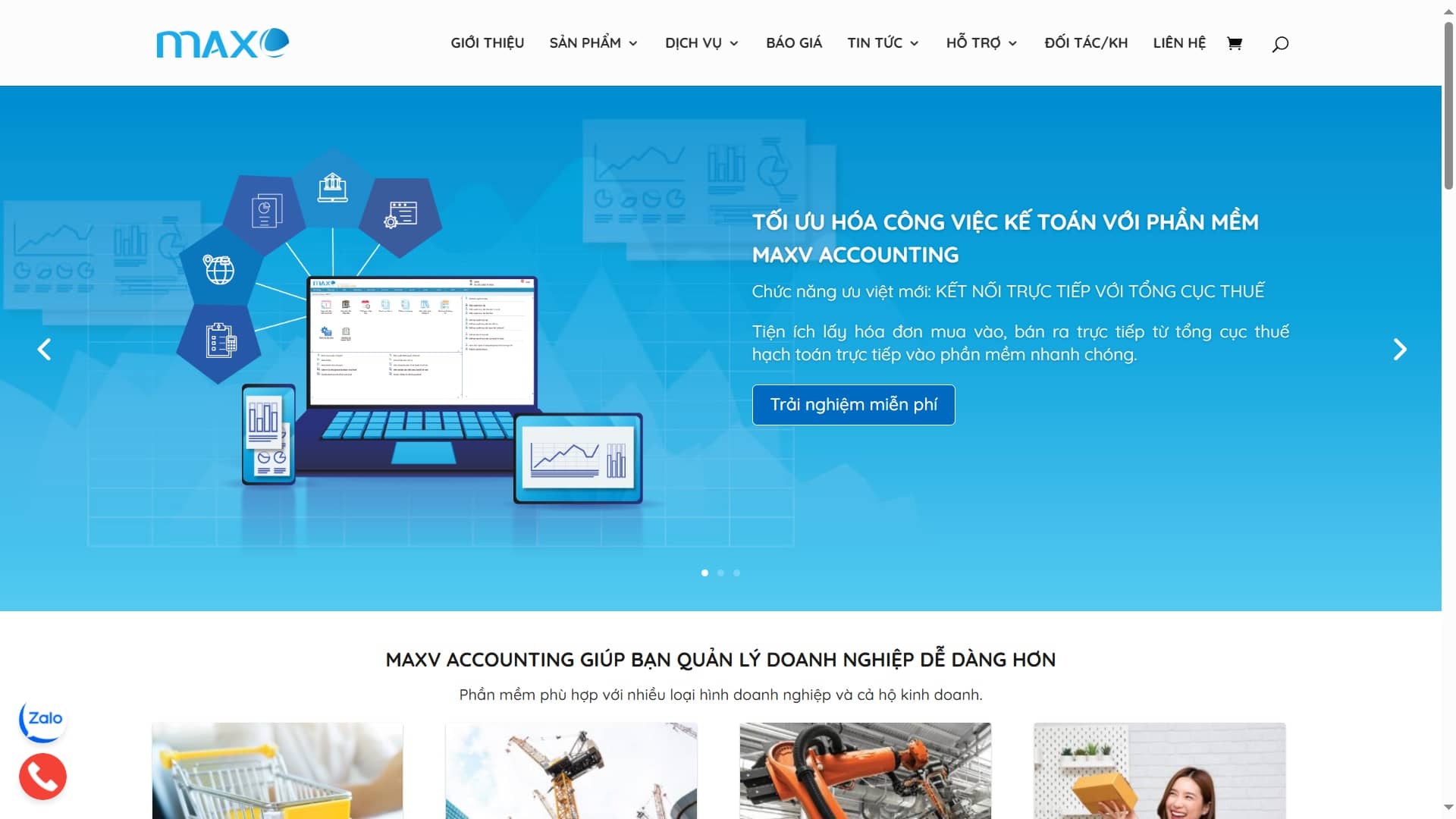 Giới thiệu công ty phần mềm kế toán Maxv Accounting-min